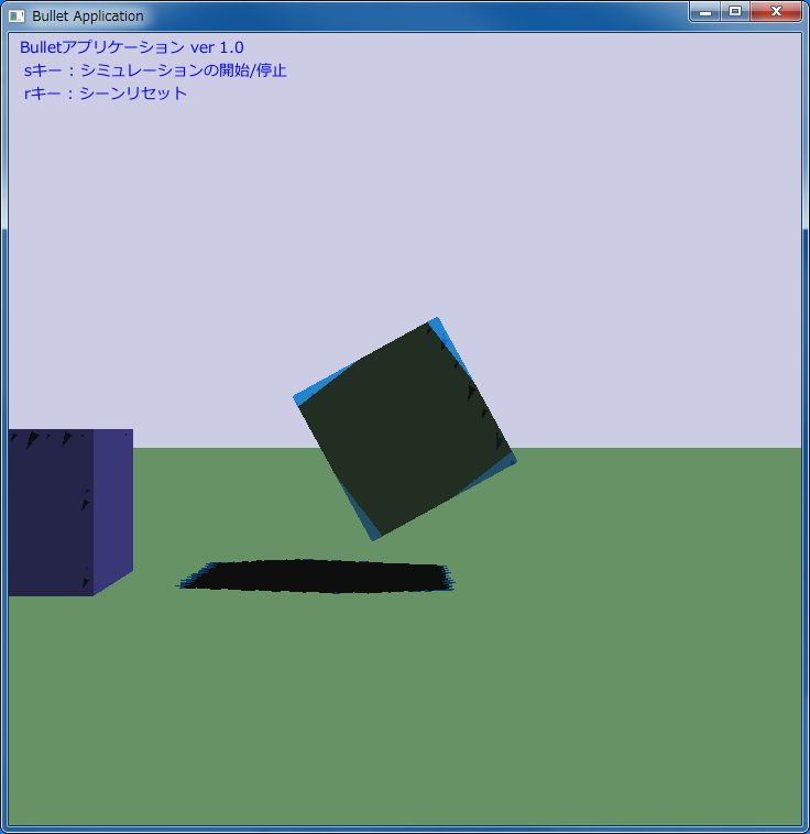 FTGLで日本語文字列を描画した例